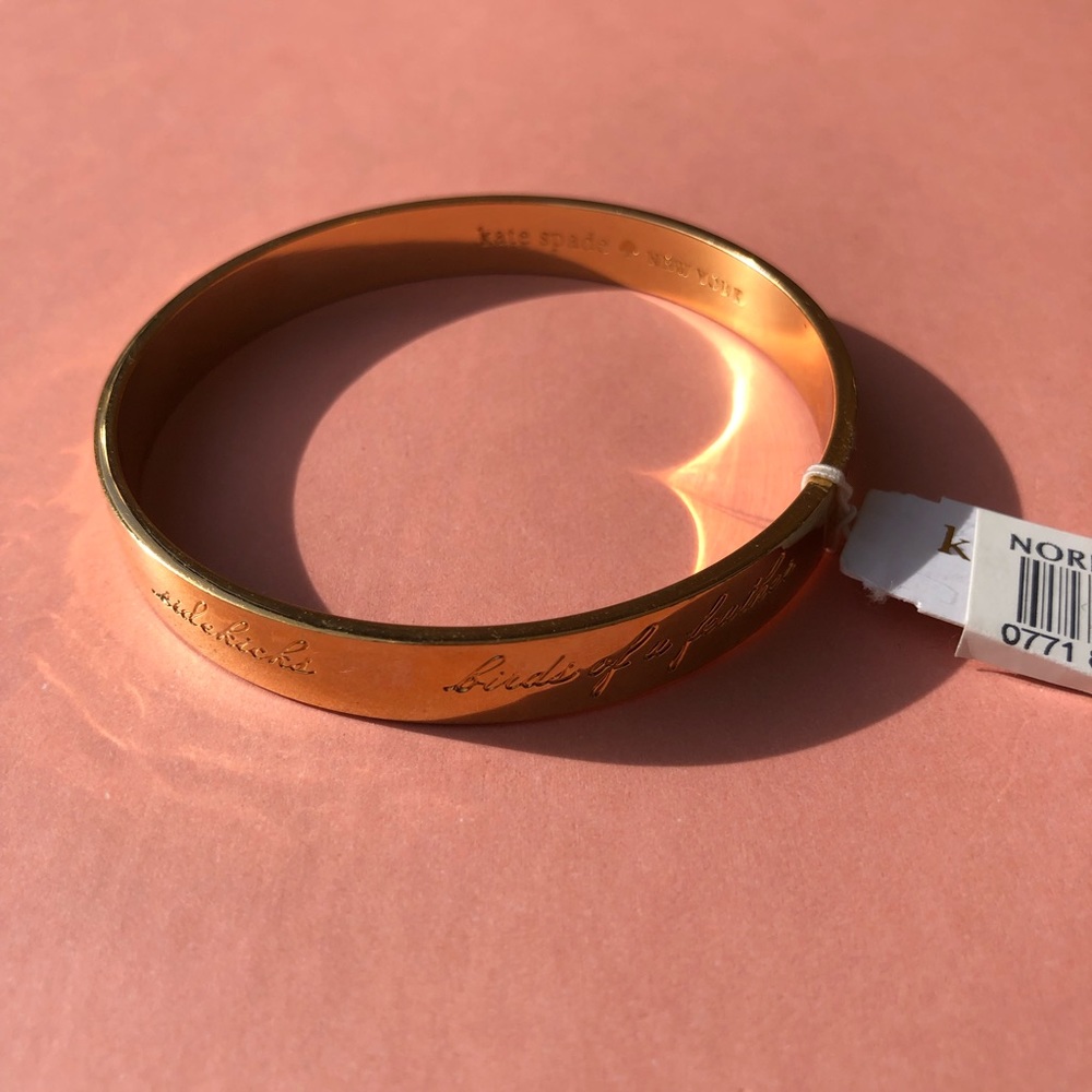 Kate Spade New York Best Friend Gold Bangle - Picture 3 of 4
